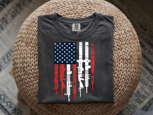 Pew Flag - Full Color - DTF Transfer -  2-5 Business Days