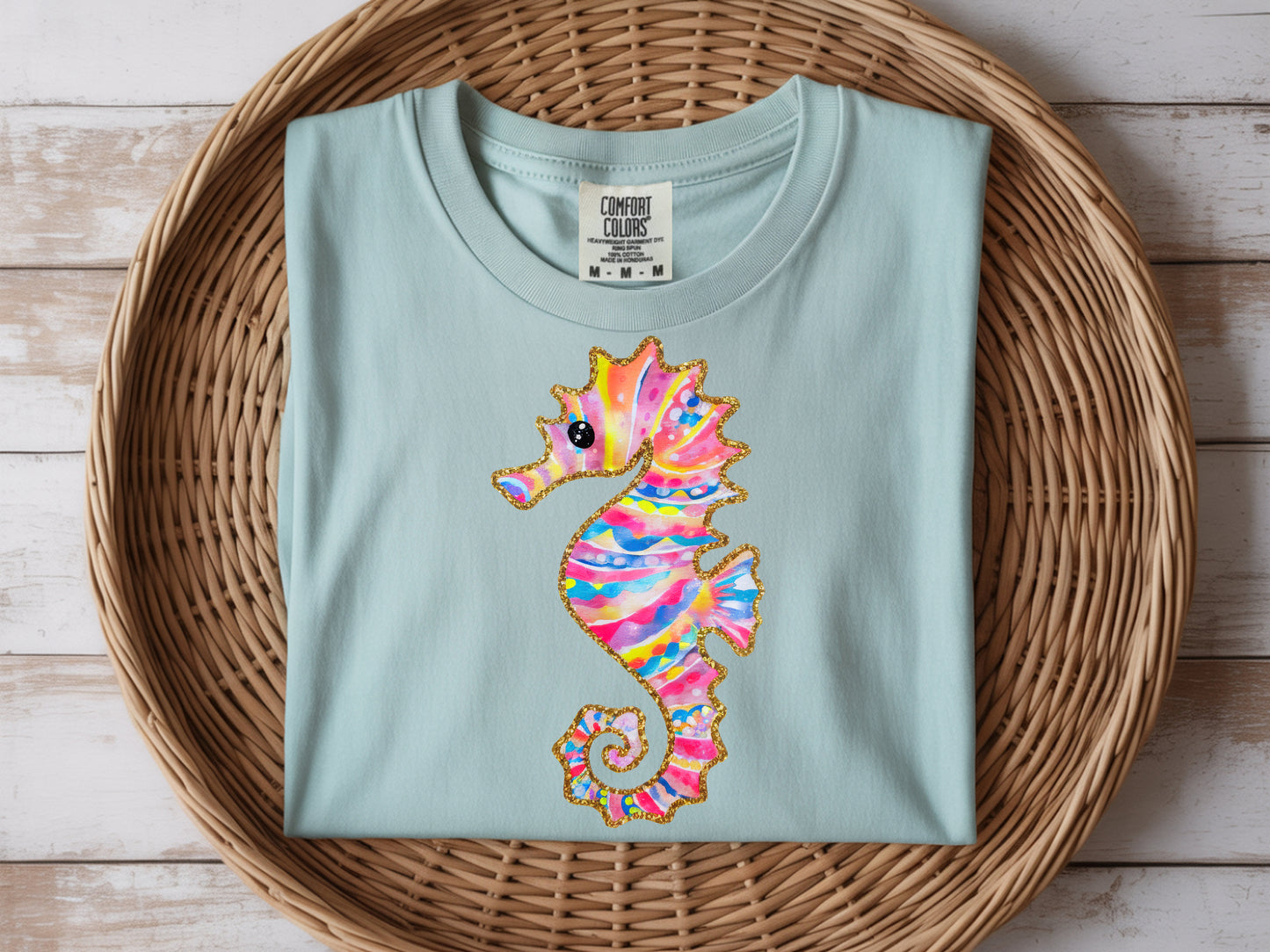 Seahorse -Full Color - DTF Transfer - 2 to 5 business days