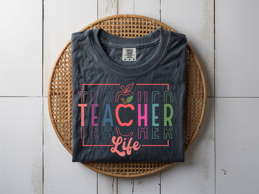 Teacher Life - Full Color - DTF Transfer