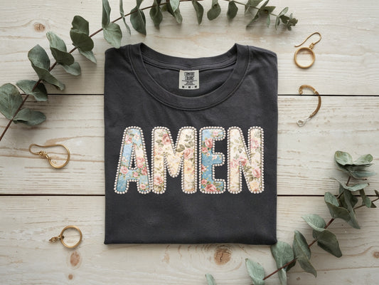 Pearl Amen - Full Color - DTF Transfer -  2-5 Business Days
