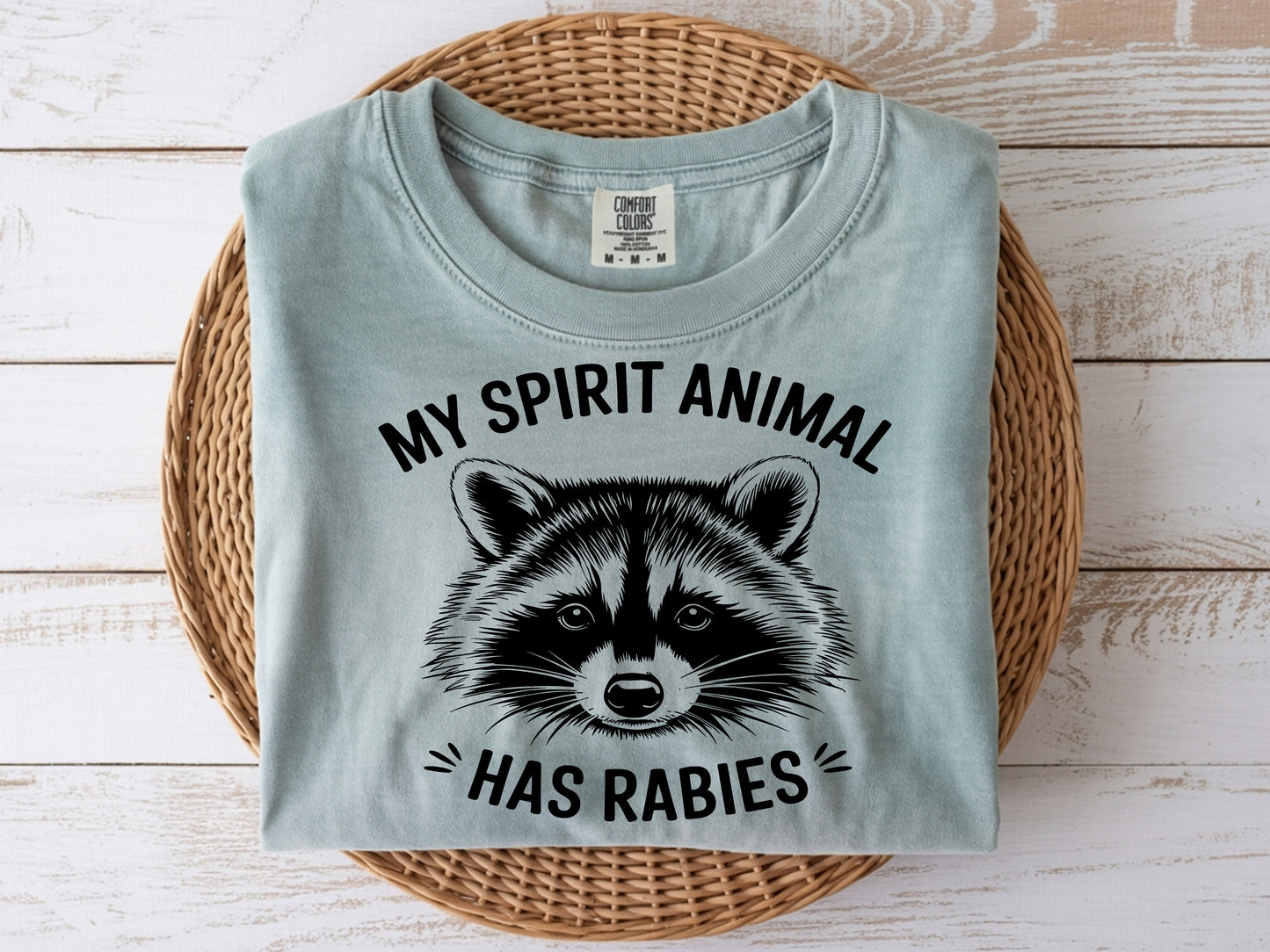 Rabies-Full Color - DTF Transfer - 2 to 5 business days