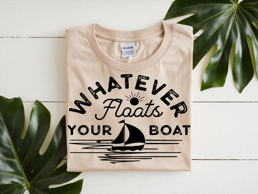 Float Your Boat- Full Color - DTF Transfer - 2 to 5 business days