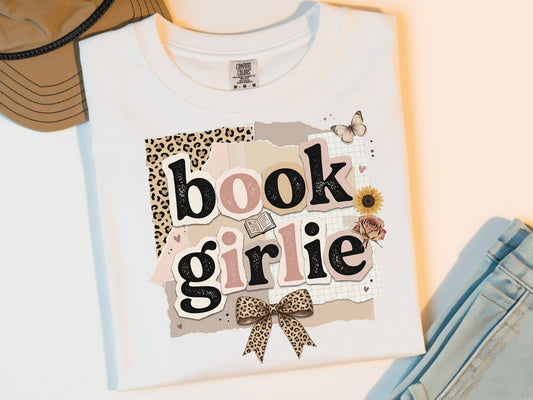 Book Girlie - Full Color - DTF Transfer - 2-5 Business Days
