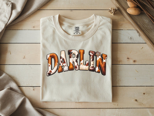 Darlin -Full Color - DTF Transfer - 2 to 5 business days