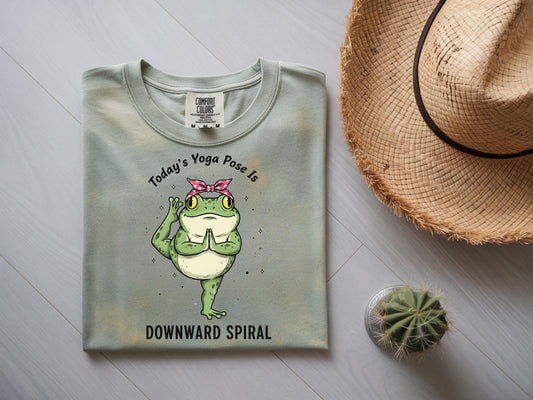 Frog Yoga - Full Color - DTF Transfer