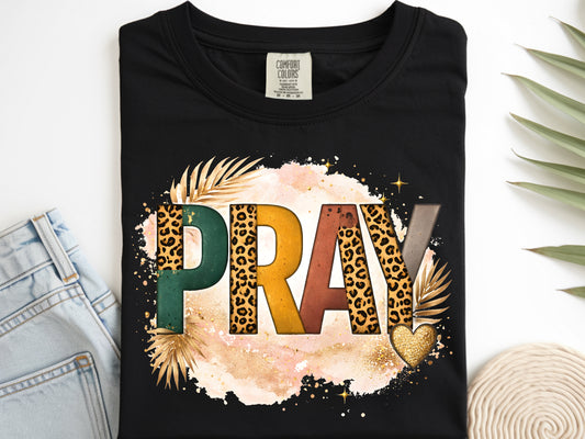 Pray -Full Color - DTF Transfer - WHOLESALE