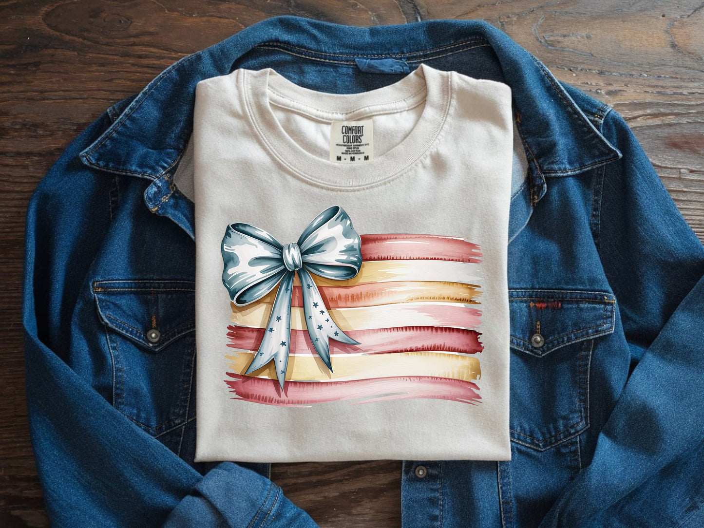 Bow Flag - Full Color - DTF Transfer