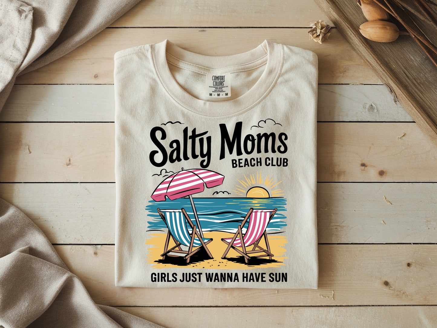 Salty Moms - Full Color - DTF Transfer - 2-5 Business Days