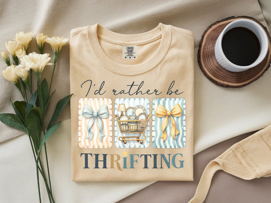 Be Thriftin - Full Color - DTF Transfer - 2-5 Business Days