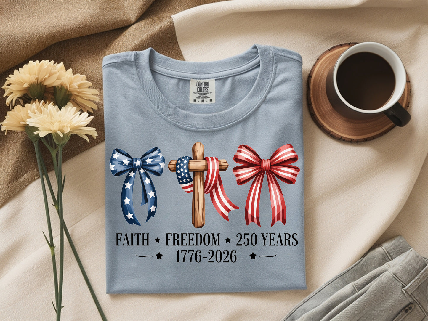 4th Ribbons-Full Color - DTF Transfer - 2 to 5 business days