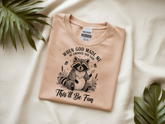 God Made Me- Full Color - DTF Transfer - 2 to 5 business days