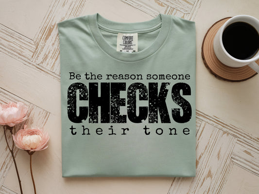 Tone Check - Full Color - DTF Transfer - 2 to 5 business days