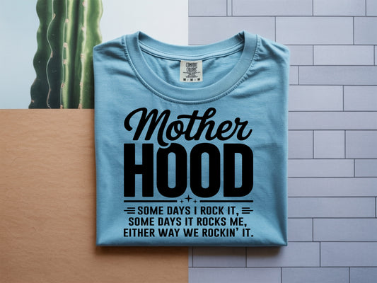 Rockin Motherhood- Full Color - DTF Transfer - WHOLESALE