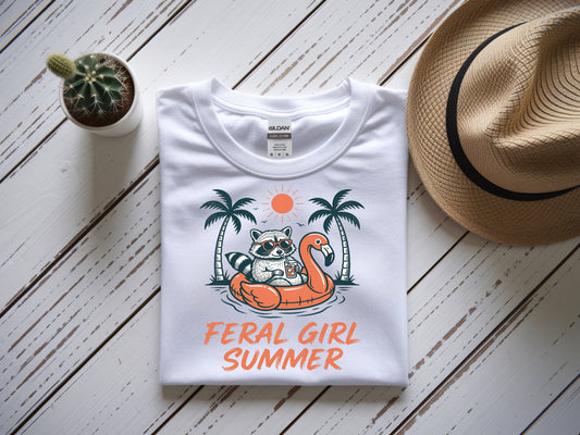 Feral Summer- Full Color - DTF Transfer - 2 to 5 business days