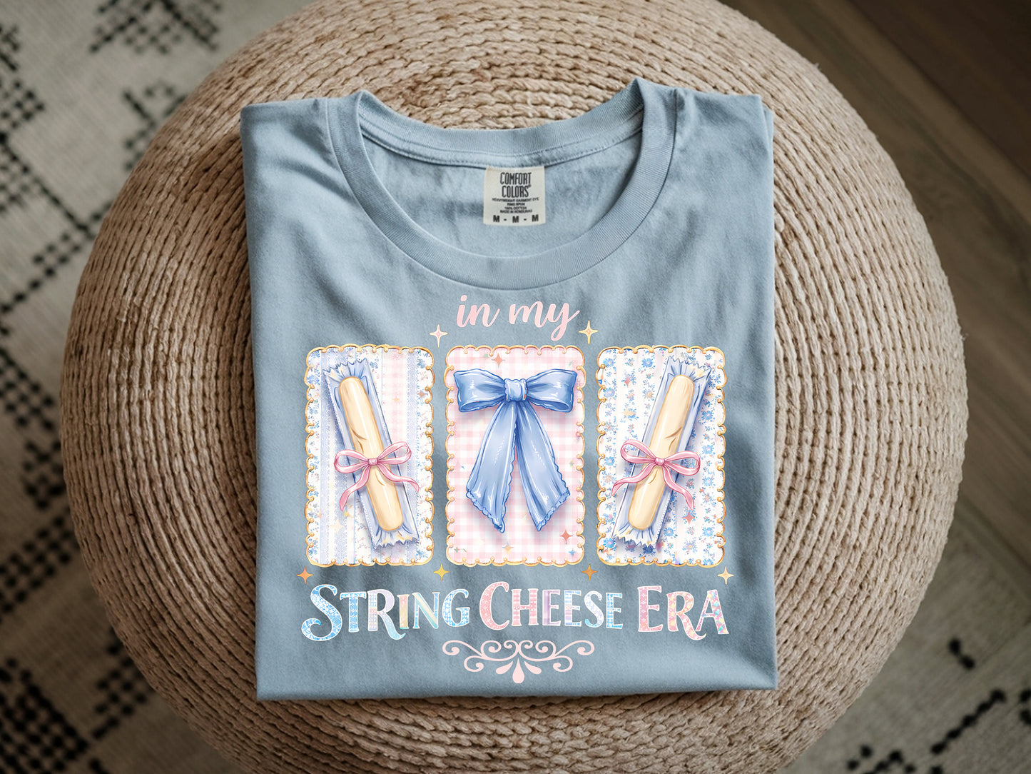 String Cheese -Full Color - DTF Transfer - 2-5 Business Days