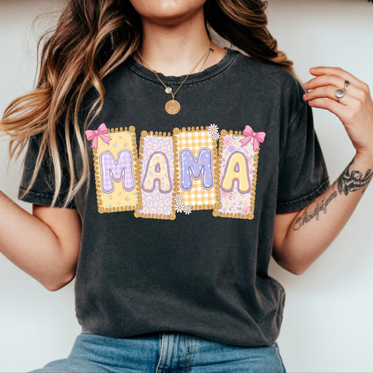 Spring Mama - Full Color - DTF Transfer - 2 to 5 business days