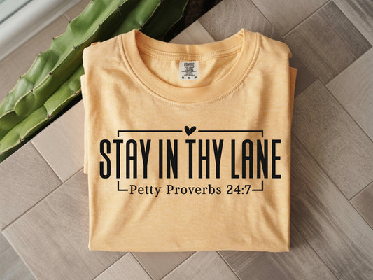 Thy Lane - Full Color - DTF Transfer