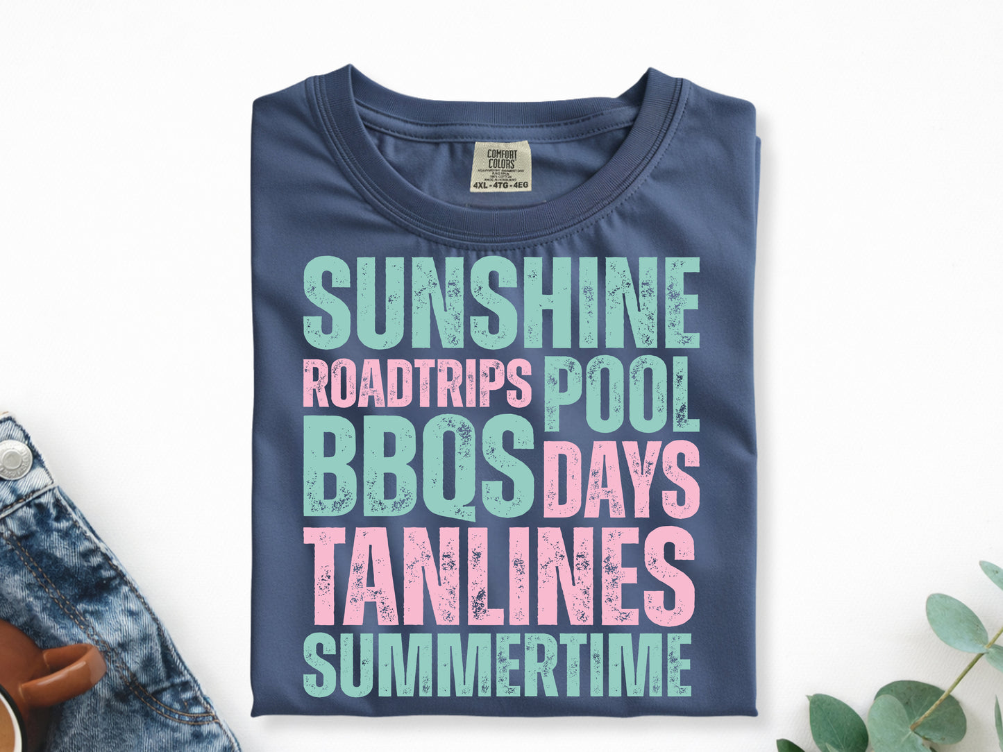 All The Summer Things - Full Color - DTF Transfer - 2-5 Business Days