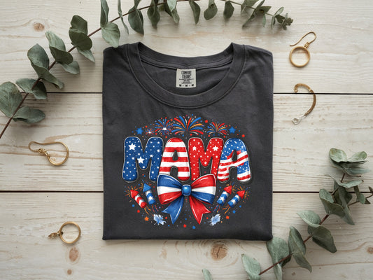 4th of July Mama -Full Color - DTF Transfer - 2 to 5 business days