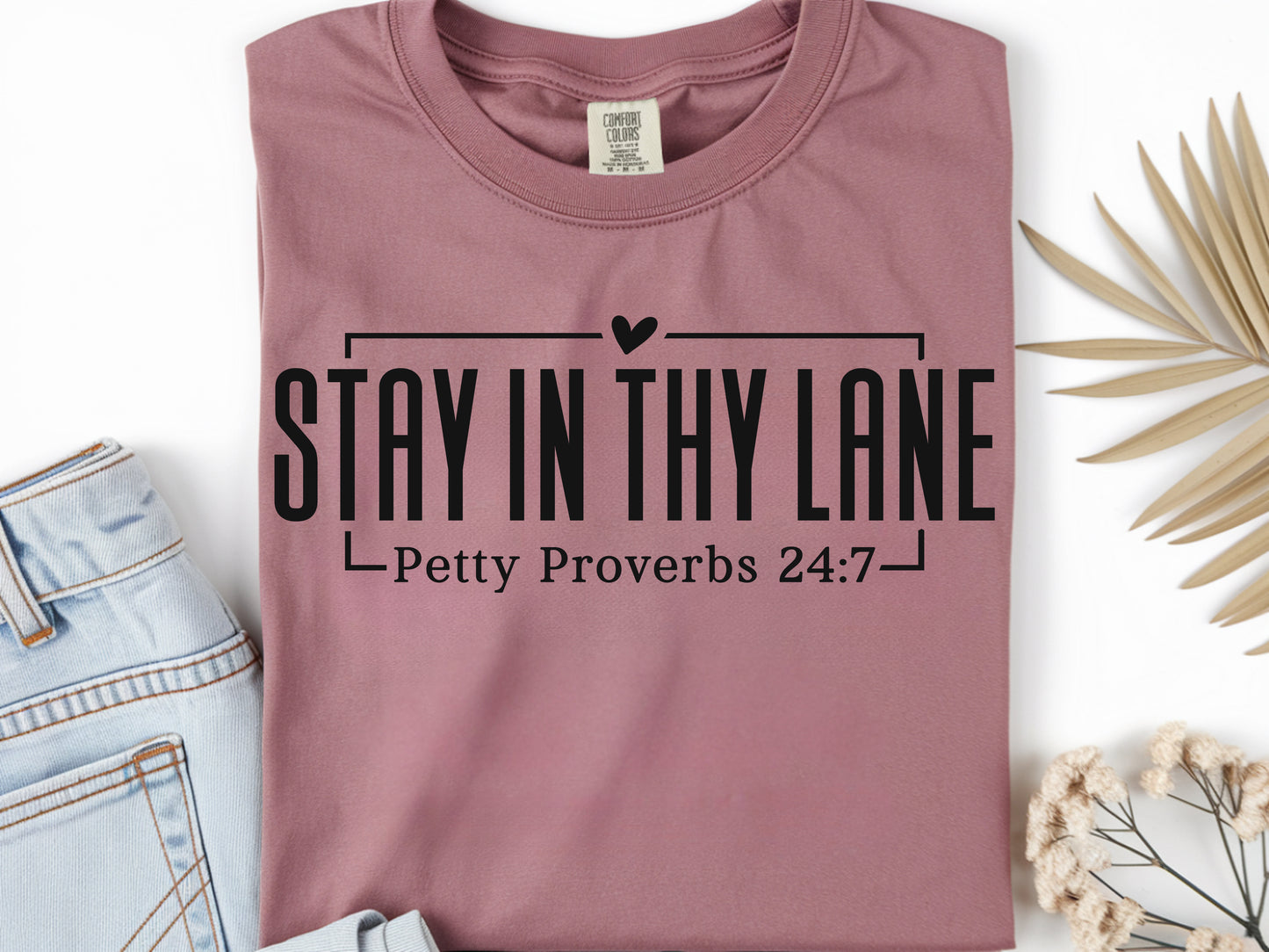 Thy Lane -Full Color - DTF Transfer - WHOLESALE