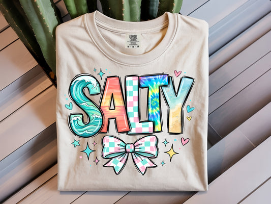 Salty- Full Color - DTF Transfer - 2 to 5 business days