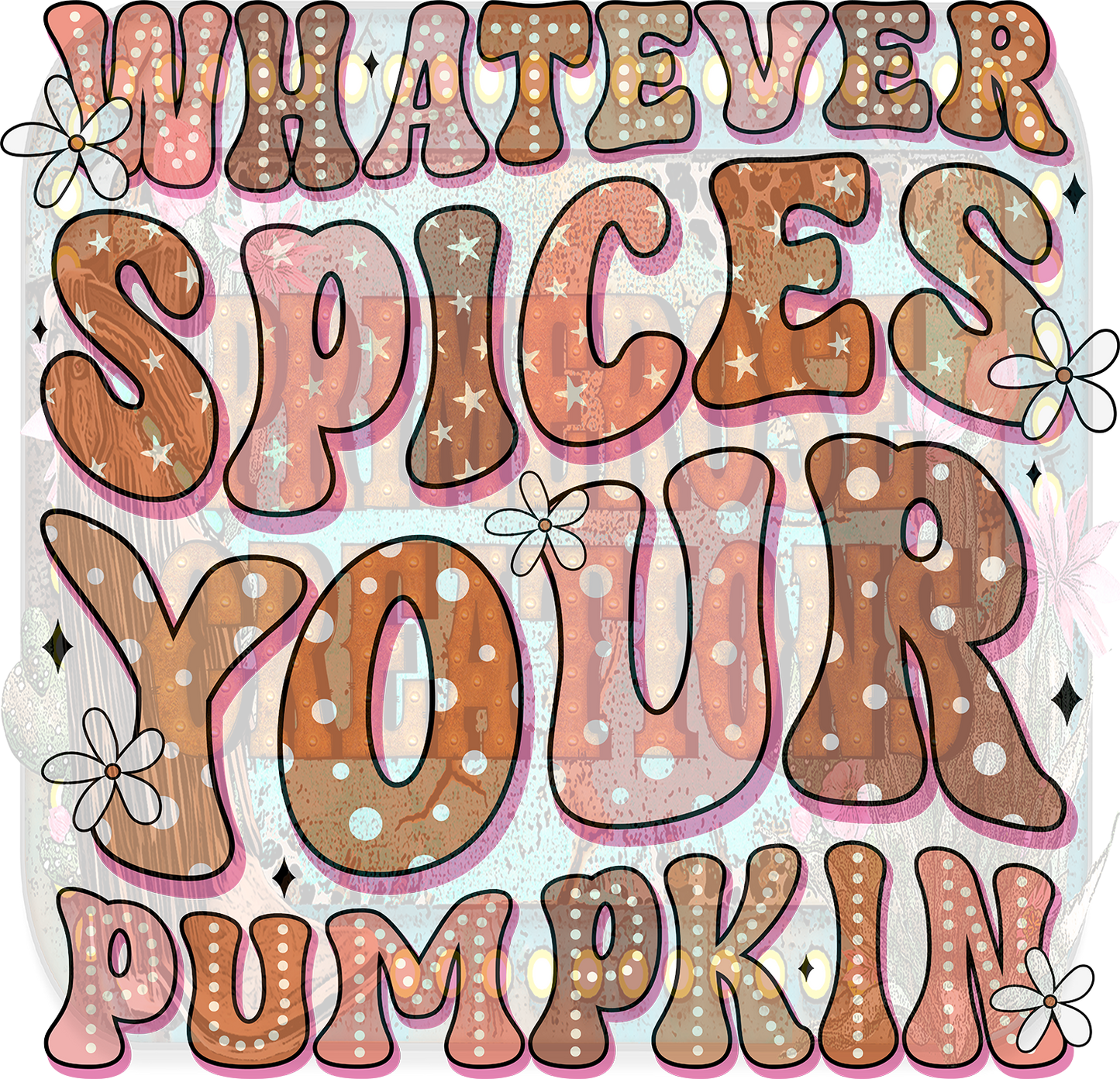 Whatever spices your pumpkin