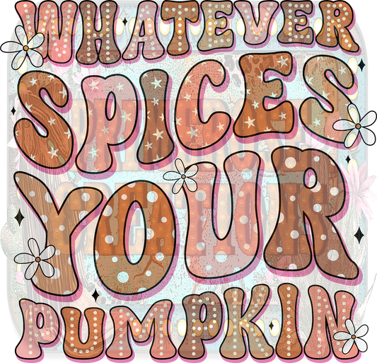 Whatever spices your pumpkin