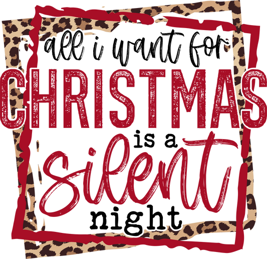 A Silent Night DTF