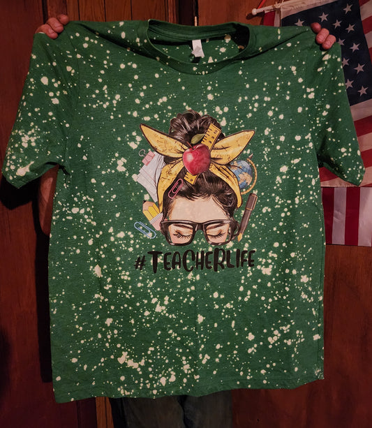 Splatter Bleach Blank