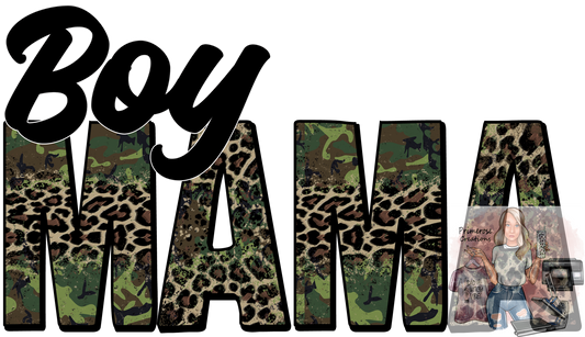 Boy Mama Camo DTF