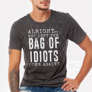 Bag of Idiots Screen Print