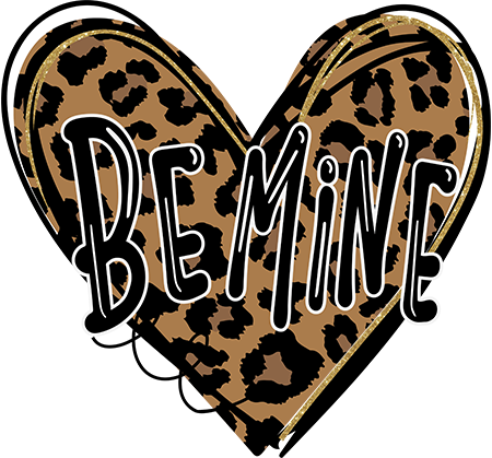 Be Mine Heart 2 DTF