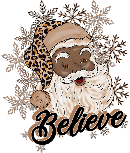 Believe Santa 2 DTF