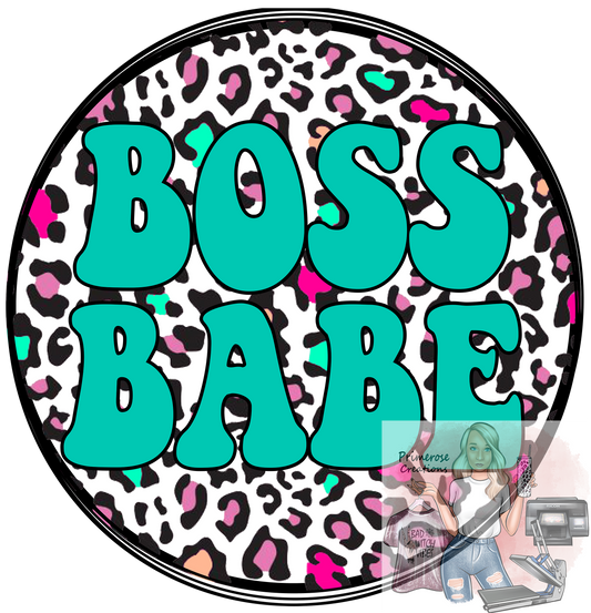 Boss Babe Circle DTF