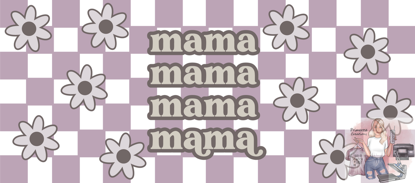 Checkered Mama Libbey Wrap