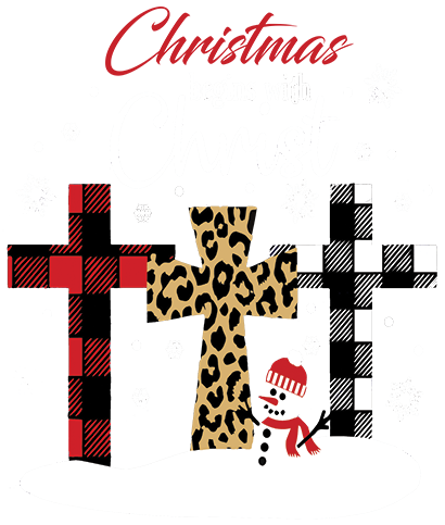 Christmas Begins With Christ DTF