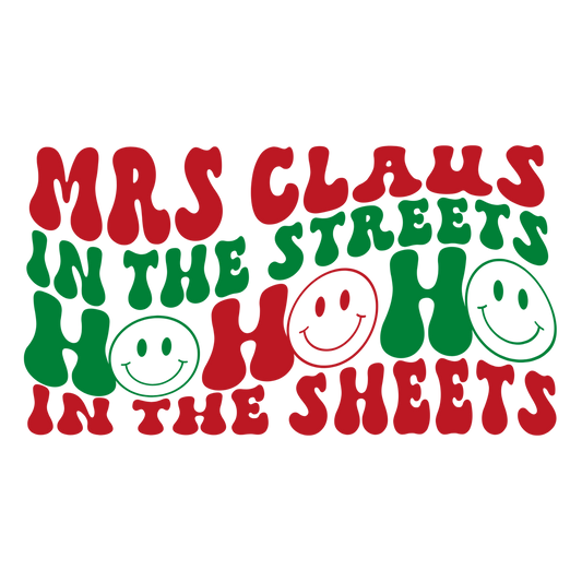 Mrs Claus in the Streets DTF