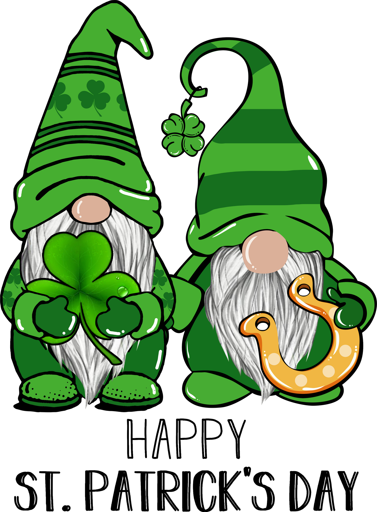 Copy of Happy St. Patrick's Day Gnomes 2 DTF