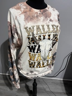 Wallen Repeat Cowhide Long Sleeve T-Shirt (Made to Order)