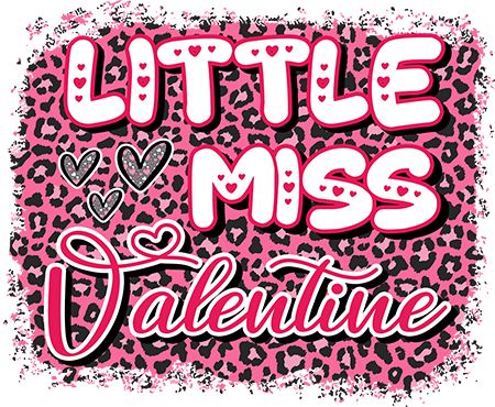 Little Miss Valentine DTF