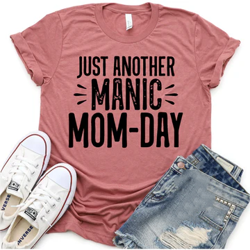Manic Mom Day Screen Print