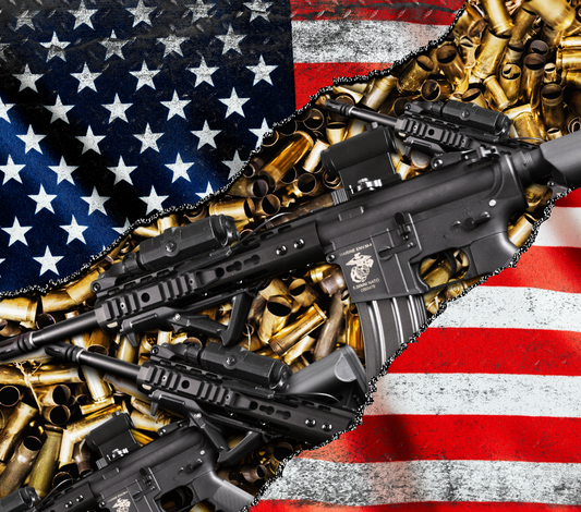 Patriotic and Guns Tumbler Wrap