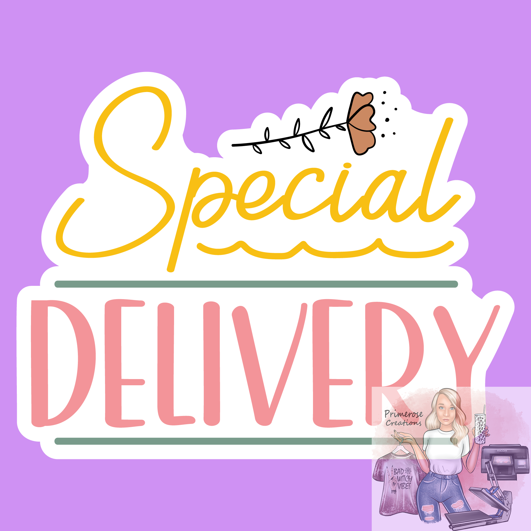 Special Delivery Stickers – Primerose Creations