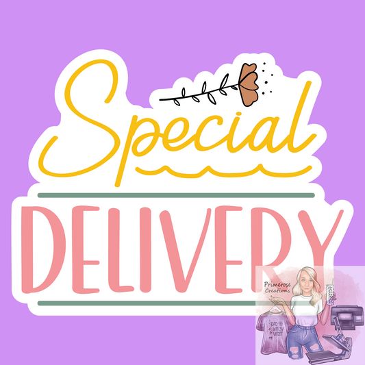 Special Delivery Stickers