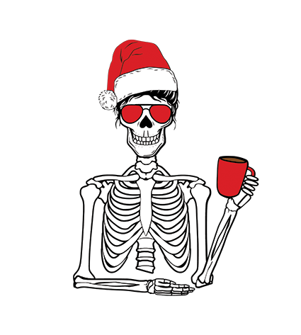 When Your Dead Inside but it's Christmas DTF